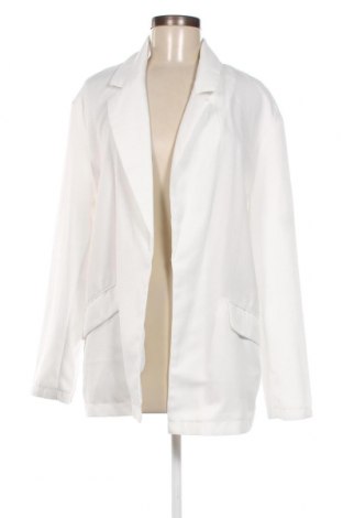 Γυναικείο σακάκι Bershka, Μέγεθος L, Χρώμα Λευκό, Τιμή 9,74 €