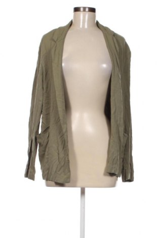 Дамско сако Bershka, Размер L, Цвят Зелен, Цена 4,40 лв.