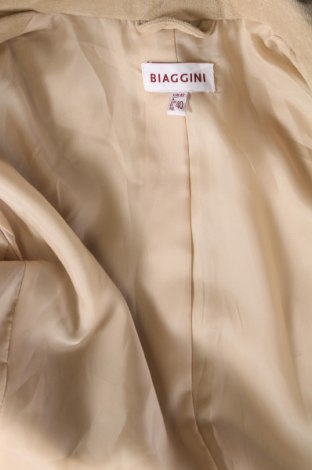 Γυναικείο σακάκι Biaggini, Μέγεθος M, Χρώμα  Μπέζ, Τιμή 6,81 €