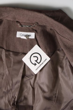 Γυναικείο σακάκι Calvin Klein, Μέγεθος M, Χρώμα  Μπέζ, Τιμή 10,86 €