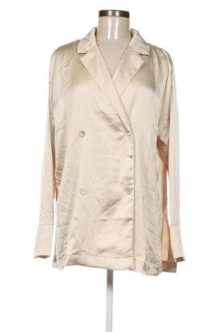 Дамско сако H&M, Размер L, Цвят Екрю, Цена 11,00 лв.