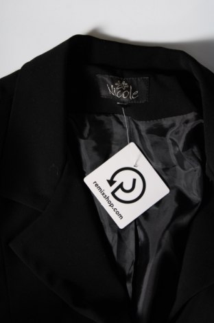Γυναικείο σακάκι Nicole, Μέγεθος S, Χρώμα Μαύρο, Τιμή 4,08 €