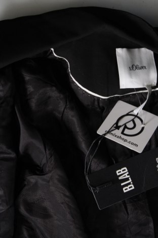 Дамско сако S.Oliver Black Label, Размер XS, Цвят Черен, Цена 241,00 лв.