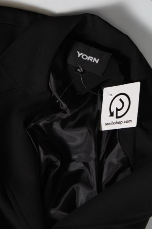 Дамско сако Yorn, Размер M, Цвят Черен, Цена 6,60 лв.