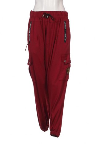 Γυναικείο αθλητικό παντελόνι, Μέγεθος XL, Χρώμα Κόκκινο, Τιμή 8,07 €