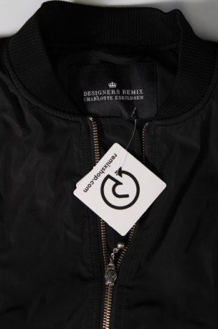 Γυναικείο μπουφάν Designers Remix By Charlotte Eskildsen, Μέγεθος XS, Χρώμα Μαύρο, Τιμή 26,07 €