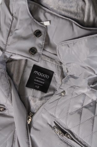 Γυναικείο μπουφάν Moodo, Μέγεθος XS, Χρώμα Γκρί, Τιμή 16,56 €