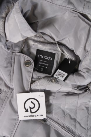 Γυναικείο μπουφάν Moodo, Μέγεθος S, Χρώμα Γκρί, Τιμή 12,79 €