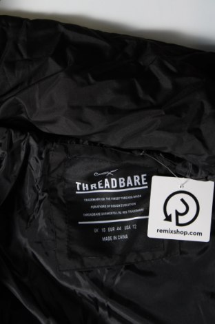 Γυναικείο μπουφάν Threadbare, Μέγεθος XL, Χρώμα Μαύρο, Τιμή 16,78 €
