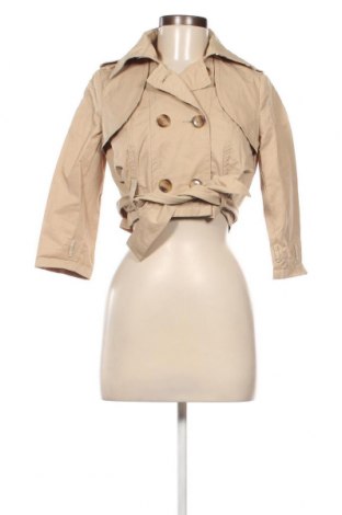 Γυναικείο μπουφάν Zara Trafaluc, Μέγεθος S, Χρώμα  Μπέζ, Τιμή 8,35 €