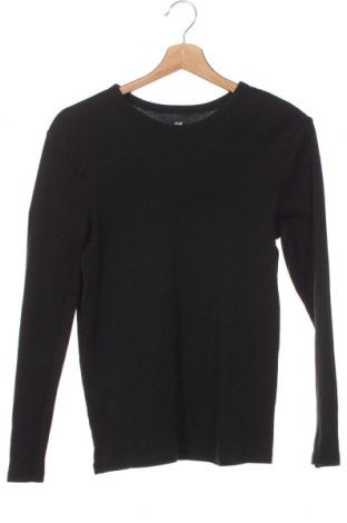 Детска блуза H&M, Размер 12-13y/ 158-164 см, Цвят Черен, Цена 15,68 лв.