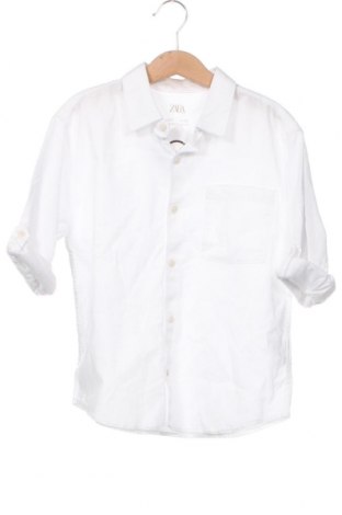 Dětská košile  Zara, Velikost 6-7y/ 122-128 cm, Barva Bílá, Cena  196,00 Kč