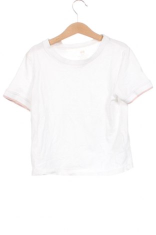 Dziecięcy T-shirt H&M, Rozmiar 10-11y/ 146-152 cm, Kolor Biały, Cena 35,82 zł