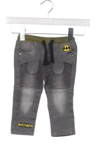 Blugi pentru copii Batman, Mărime 9-12m/ 74-80 cm, Culoare Gri, Preț 16,20 Lei