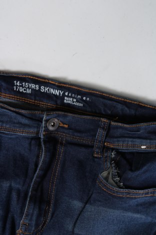 Dziecięce jeansy Denim Co., Rozmiar 14-15y/ 168-170 cm, Kolor Niebieski, Cena 16,63 zł