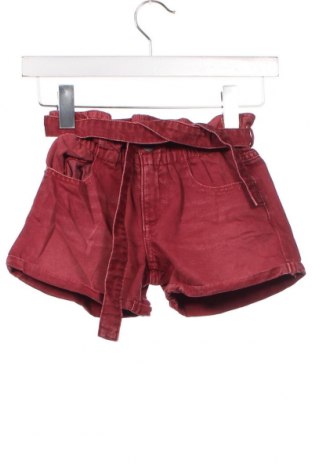 Детски къс панталон, Размер 6-7y/ 122-128 см, Цвят Червен, Цена 8,58 лв.