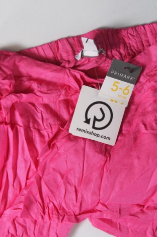 Detské krátke nohavice  Primark, Veľkosť 5-6y/ 116-122 cm, Farba Ružová, Cena  3,79 €