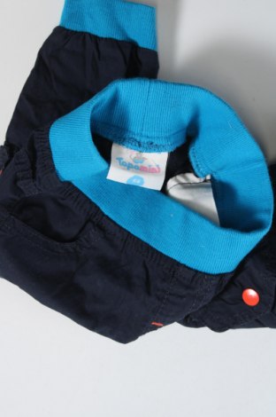 Pantaloni pentru copii Topomini, Mărime 3-6m/ 62-68 cm, Culoare Albastru, Preț 22,19 Lei