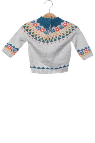 Kinderpullover Frugi, Größe 1-2m/ 50-56 cm, Farbe Grau, Preis 35,57 €