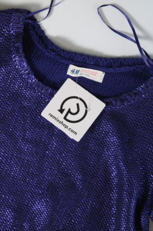 Dziecięcy sweter H&M, Rozmiar 10-11y/ 146-152 cm, Kolor Fioletowy, Cena 22,99 zł
