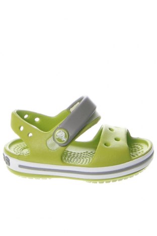 Kinder Sandalen Crocs, Größe 19, Farbe Grün, Preis 18,35 €