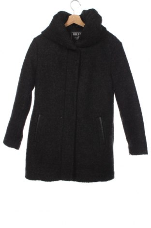 Детско палто, Размер 12-13y/ 158-164 см, Цвят Черен, Цена 32,45 лв.