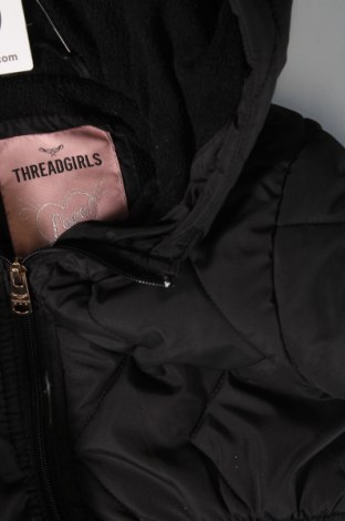 Παιδικό μπουφάν Threadgirls, Μέγεθος 4-5y/ 110-116 εκ., Χρώμα Μαύρο, Τιμή 14,29 €