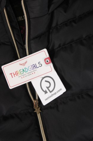 Παιδικό μπουφάν Threadgirls, Μέγεθος 4-5y/ 110-116 εκ., Χρώμα Μαύρο, Τιμή 20,06 €