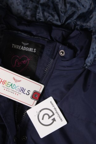 Παιδικό μπουφάν Threadgirls, Μέγεθος 6-7y/ 122-128 εκ., Χρώμα Μπλέ, Τιμή 71,65 €