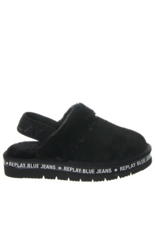 Papuci de casă Replay, Mărime 39, Culoare Negru, Preț 118,32 Lei