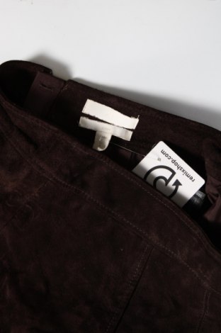 Lederrock H&M, Größe S, Farbe Braun, Preis 9,69 €