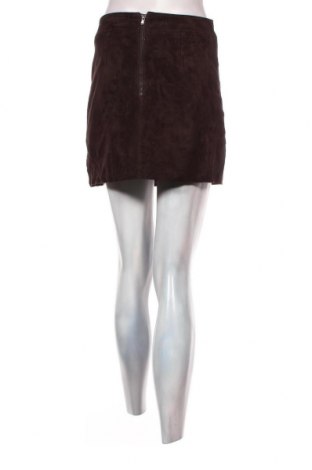 Kožená sukně  H&M, Velikost S, Barva Hnědá, Cena  278,00 Kč