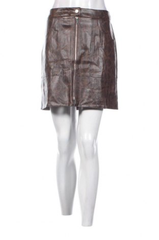 Δερμάτινη φούστα Haily`s, Μέγεθος XL, Χρώμα Καφέ, Τιμή 4,49 €