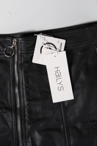 Δερμάτινη φούστα Haily`s, Μέγεθος XS, Χρώμα Μαύρο, Τιμή 4,93 €