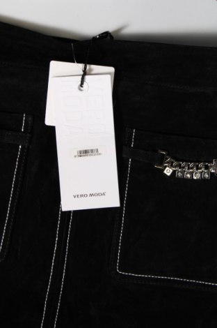 Δερμάτινη φούστα Vero Moda, Μέγεθος XL, Χρώμα Μαύρο, Τιμή 6,42 €