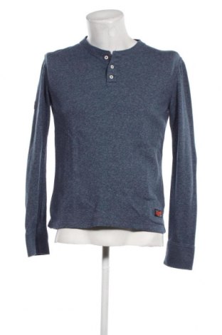 Herren Shirt Superdry, Größe M, Farbe Blau, Preis 5,01 €