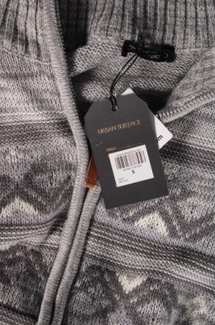 Jachetă tricotată de bărbați Urban Surface, Mărime S, Culoare Gri, Preț 49,94 Lei