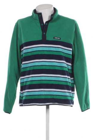 Мъжка поларена блуза Lands' End, Размер L, Цвят Зелен, Цена 22,63 лв.