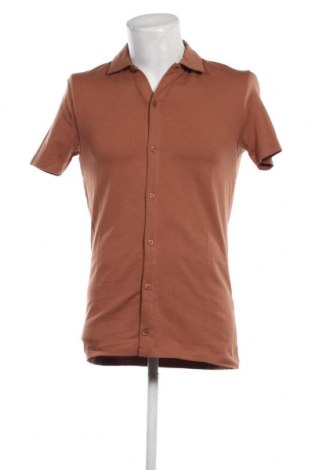 Мъжка риза ASOS, Размер L, Цвят Кафяв, Цена 39,60 лв.