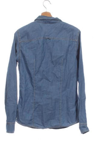 Herrenhemd Bershka, Größe S, Farbe Blau, Preis € 3,03