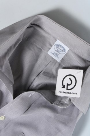 Herrenhemd Brooks Brothers, Größe M, Farbe Grau, Preis 15,78 €