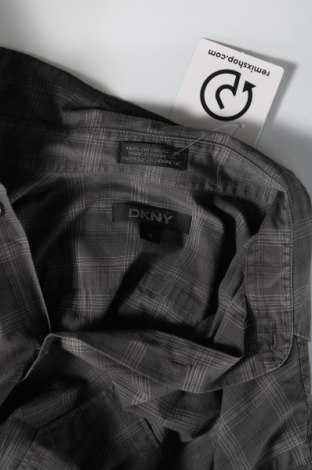 Ανδρικό πουκάμισο DKNY, Μέγεθος M, Χρώμα Γκρί, Τιμή 7,01 €