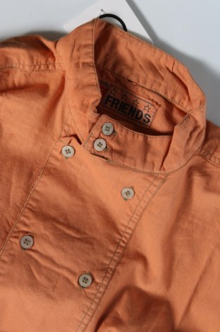Ανδρικό πουκάμισο Friends, Μέγεθος M, Χρώμα Πορτοκαλί, Τιμή 5,94 €