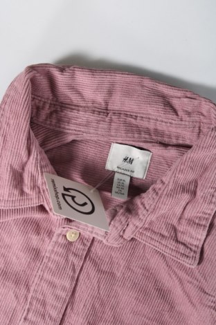 Męska koszula H&M, Rozmiar XL, Kolor Popielaty róż, Cena 38,03 zł