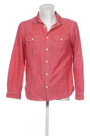 Herrenhemd H&M Divided, Größe M, Farbe Rot, Preis 2,67 €