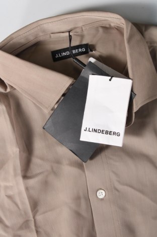 Мъжка риза J.Lindeberg, Размер S, Цвят Бежов, Цена 31,50 лв.