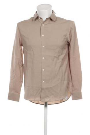 Ανδρικό πουκάμισο J.Lindeberg, Μέγεθος S, Χρώμα  Μπέζ, Τιμή 11,60 €