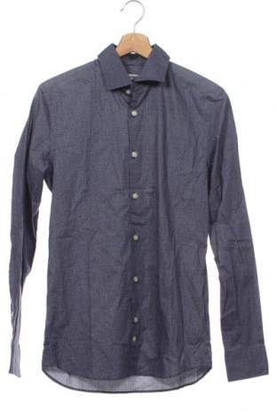 Ανδρικό πουκάμισο J.Lindeberg, Μέγεθος XS, Χρώμα Μπλέ, Τιμή 11,60 €