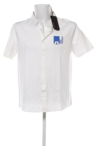 Мъжка риза J.Lindeberg, Размер XL, Цвят Бял, Цена 35,36 лв.