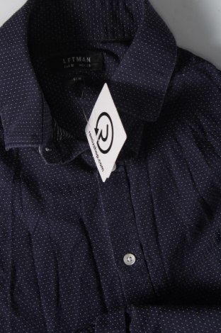 Ανδρικό πουκάμισο LFT, Μέγεθος S, Χρώμα Μπλέ, Τιμή 14,84 €